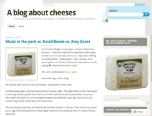 Tablet Screenshot of cheesylogblog.wordpress.com