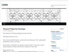 Tablet Screenshot of culata.wordpress.com