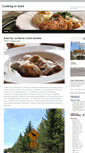 Mobile Screenshot of cookinginsens.wordpress.com