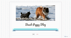 Desktop Screenshot of beachpuppy.wordpress.com