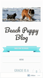 Mobile Screenshot of beachpuppy.wordpress.com