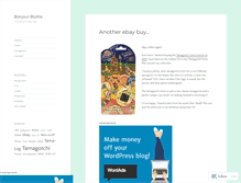 Tablet Screenshot of bonjourblythe.wordpress.com