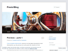 Tablet Screenshot of prestoblog.wordpress.com