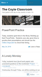 Mobile Screenshot of misscoyle.wordpress.com