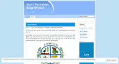 Desktop Screenshot of munipachalum.wordpress.com