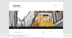 Desktop Screenshot of fajarka08.wordpress.com