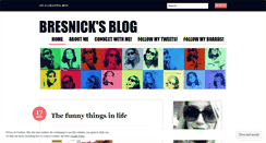 Desktop Screenshot of bresnick.wordpress.com