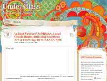Tablet Screenshot of abccustomframing.wordpress.com