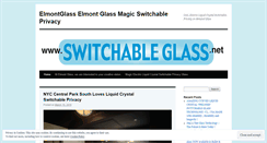 Desktop Screenshot of elmontglass.wordpress.com