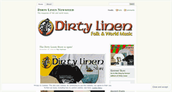 Desktop Screenshot of dirtylinen.wordpress.com