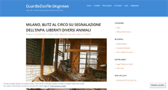 Desktop Screenshot of guardiezoofile.wordpress.com
