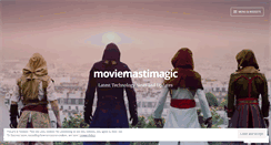 Desktop Screenshot of moviemastimagic.wordpress.com