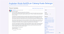 Desktop Screenshot of amkkualaselangor.wordpress.com