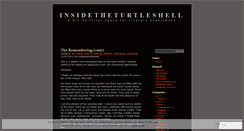 Desktop Screenshot of insidetheturtleshell.wordpress.com