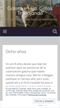 Mobile Screenshot of gatotas.wordpress.com