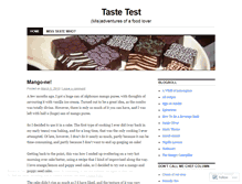 Tablet Screenshot of misstaste.wordpress.com