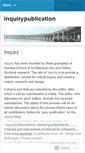Mobile Screenshot of inquirypublication.wordpress.com