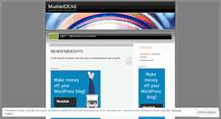 Desktop Screenshot of muebleideas.wordpress.com