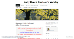 Desktop Screenshot of judyroutson.wordpress.com