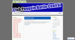 Desktop Screenshot of clubpenguinbattlecentral.wordpress.com