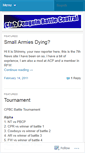 Mobile Screenshot of clubpenguinbattlecentral.wordpress.com