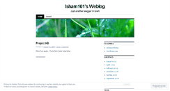 Desktop Screenshot of isham101.wordpress.com