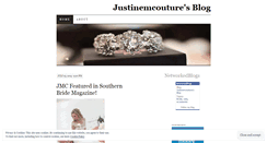 Desktop Screenshot of justinemcouture.wordpress.com