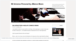 Desktop Screenshot of jblancomusic.wordpress.com