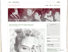 Tablet Screenshot of alwaysayumi.wordpress.com
