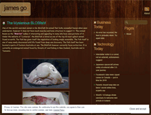 Tablet Screenshot of jimmyjamesgo.wordpress.com