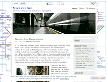 Tablet Screenshot of mindthegaplondon2012.wordpress.com