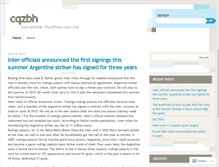 Tablet Screenshot of cqzbh.wordpress.com