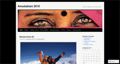Desktop Screenshot of amadablam2010.wordpress.com