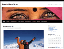 Tablet Screenshot of amadablam2010.wordpress.com