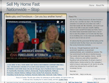 Tablet Screenshot of foreclosurestoppers.wordpress.com