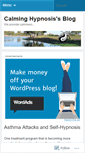Mobile Screenshot of calminghypnosis.wordpress.com