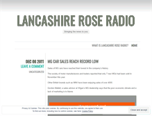 Tablet Screenshot of lancashireroseradio.wordpress.com