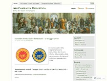 Tablet Screenshot of aiscampania.wordpress.com