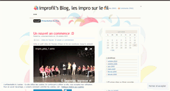 Desktop Screenshot of improfils.wordpress.com