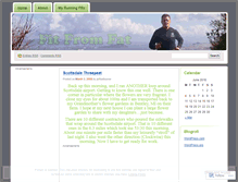 Tablet Screenshot of fitfromfat.wordpress.com