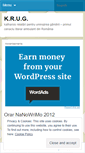 Mobile Screenshot of krugtimisoara.wordpress.com