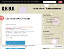 Tablet Screenshot of krugtimisoara.wordpress.com