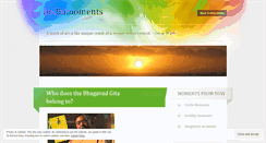 Desktop Screenshot of bodhimoments.wordpress.com