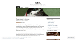 Desktop Screenshot of ethelwebb.wordpress.com