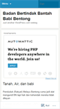 Mobile Screenshot of bantahbabi.wordpress.com