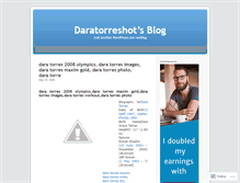 Tablet Screenshot of daratorreshot.wordpress.com