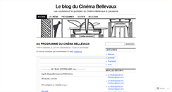 Desktop Screenshot of cinebellevaux.wordpress.com