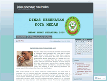Tablet Screenshot of dkkmedan.wordpress.com