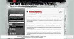 Desktop Screenshot of findingyourblessings.wordpress.com