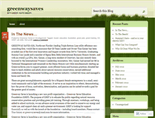 Tablet Screenshot of greenwaysaves.wordpress.com